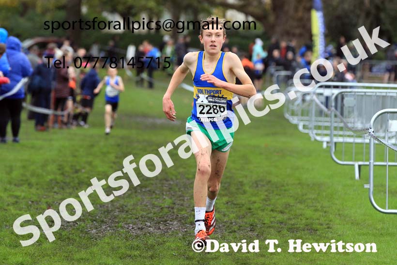 Boys Under-13s, 2022 British Athletics Cross Challenge, Sefton Park, Liverpool.  Photo: David T. Hewitson/Sports for All Pics